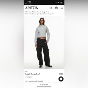 ARITZIA Supply Cargo Pants!